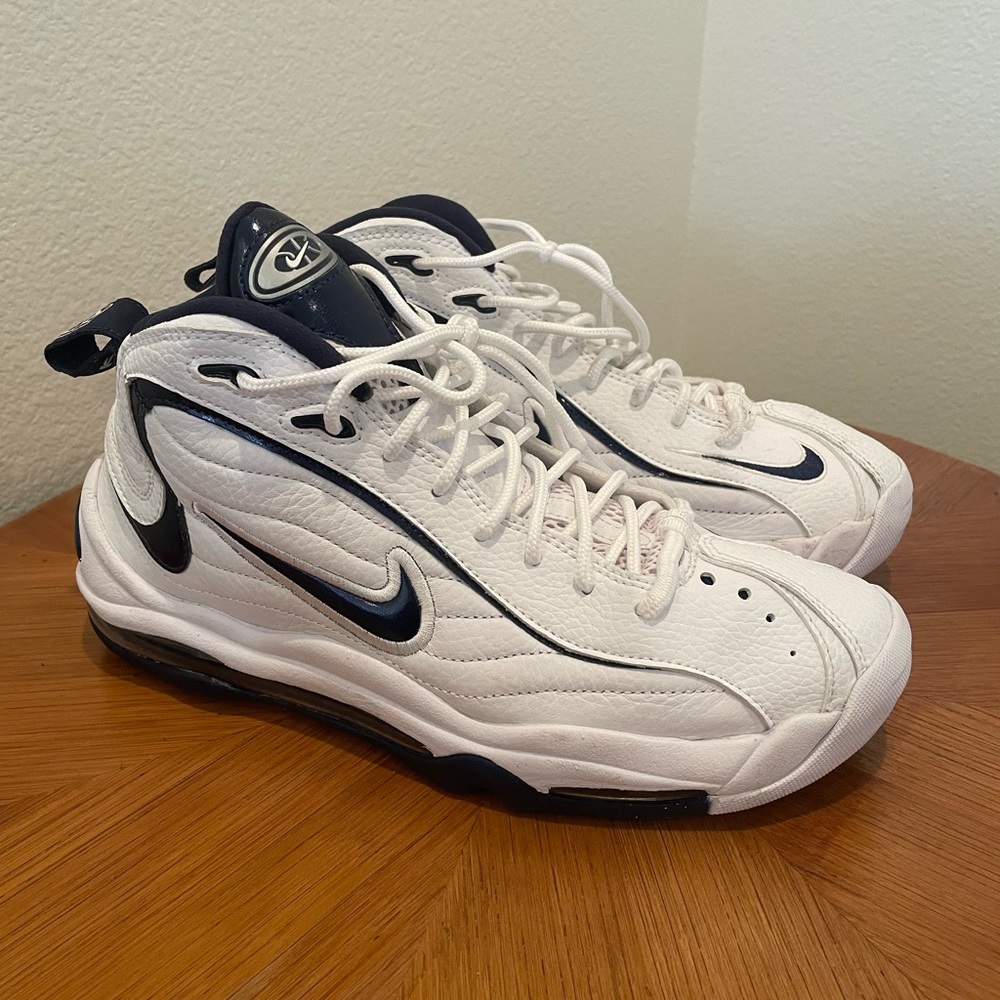 Blue/white Nike Air size 9